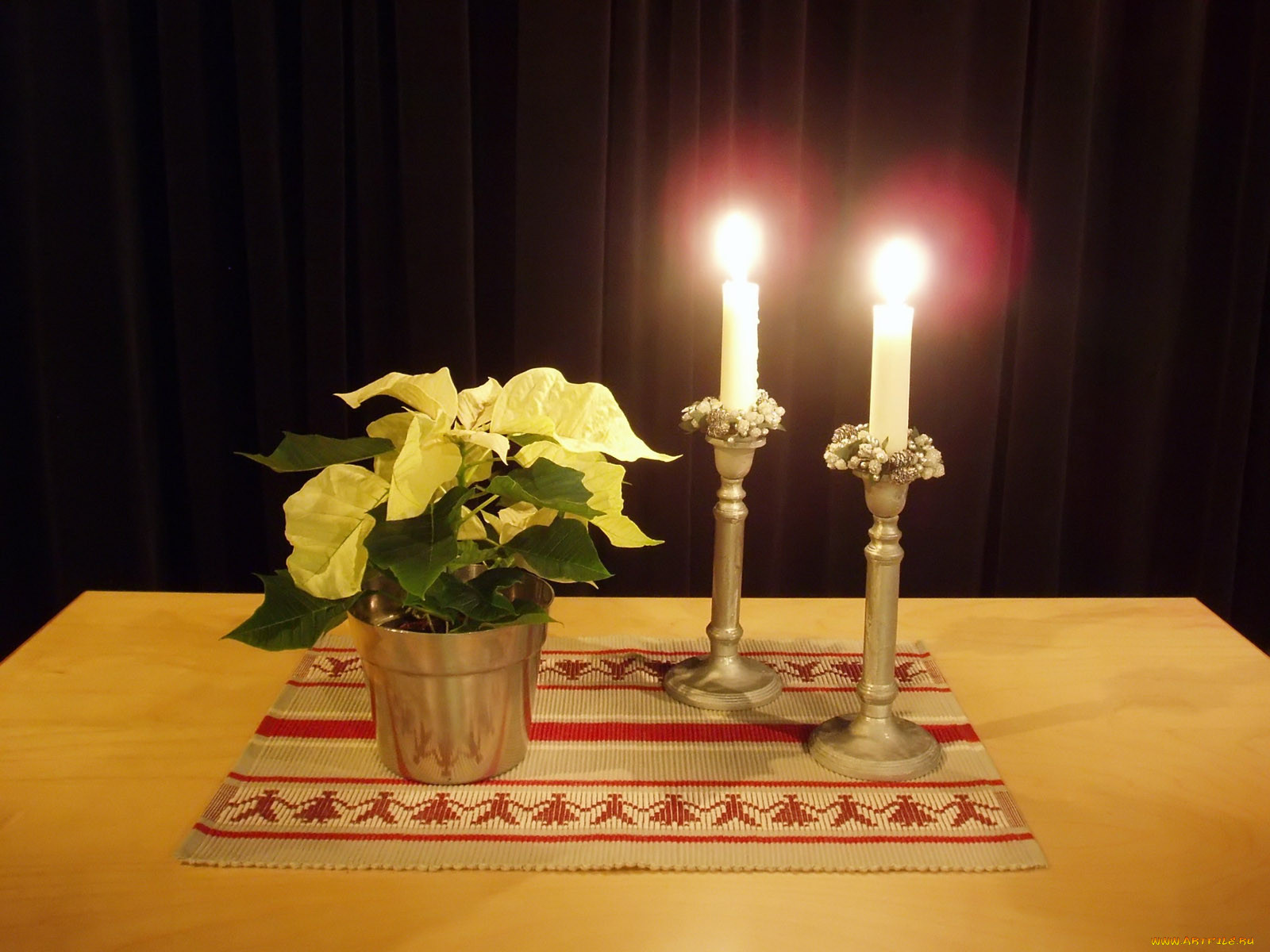 candles, and, flower, , 